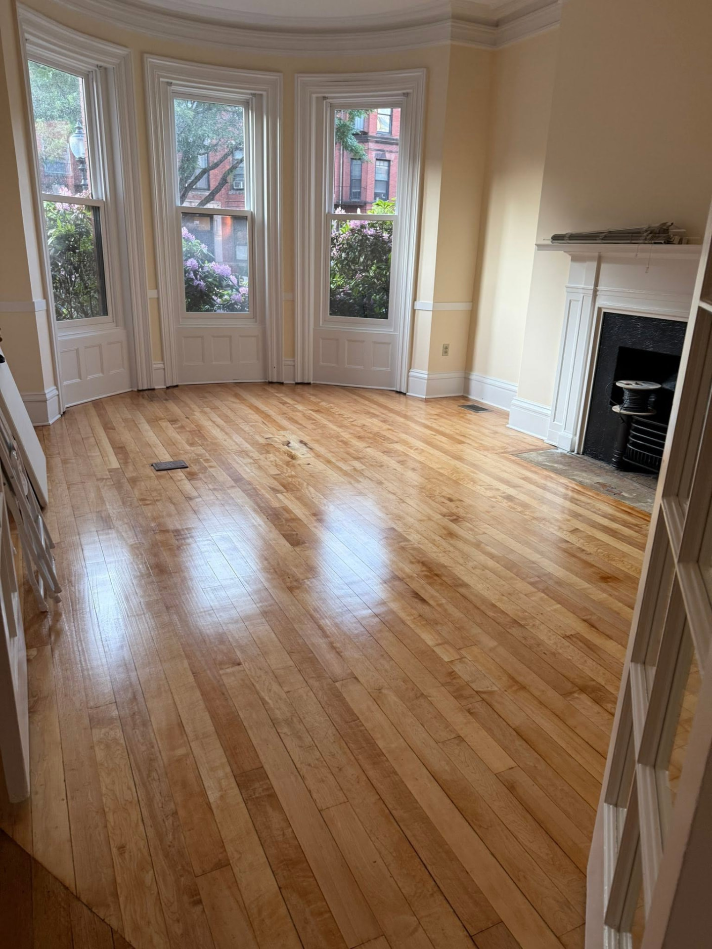 Spotless living room cleaned by SS Cleaning Service in Framingham, MA